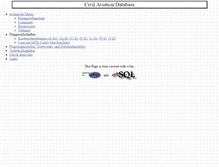 Tablet Screenshot of civil-aviation.net